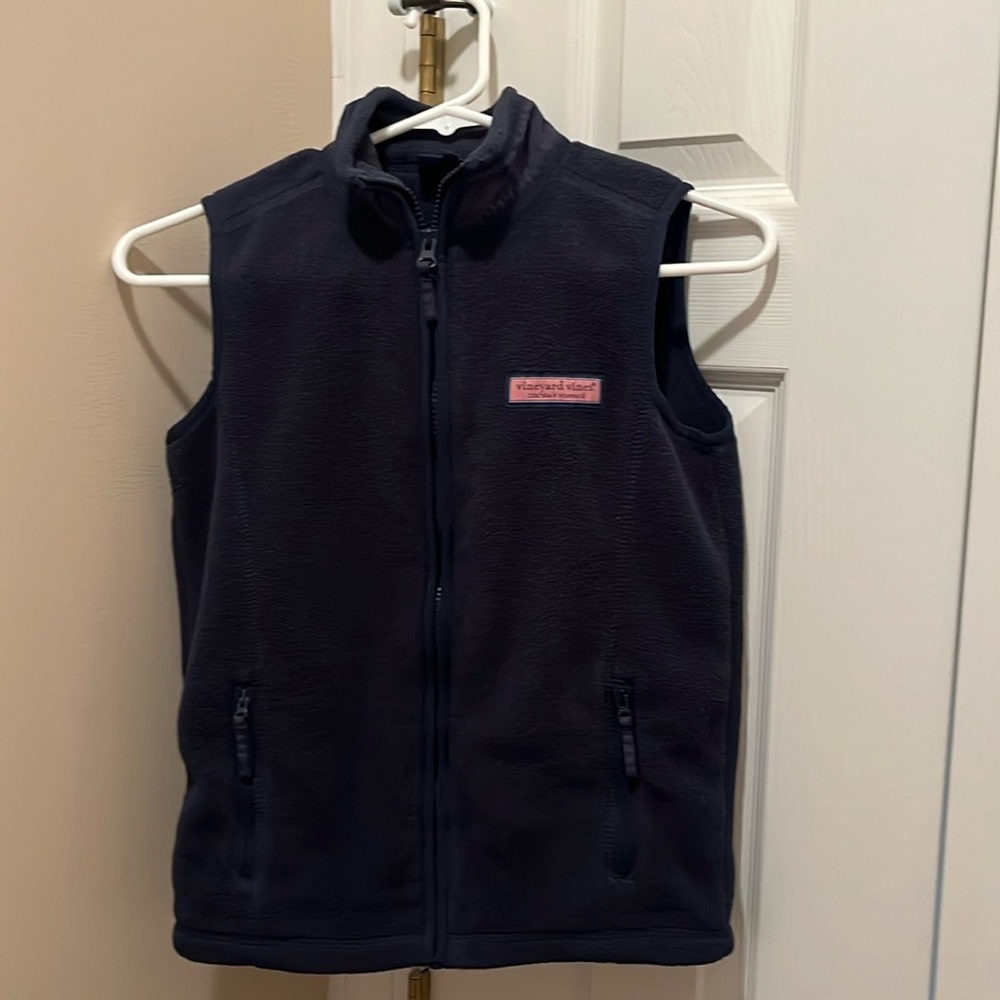 EUC Vineyard Vines Fleece Vest (Boys)